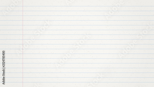 Lined notebook paper background. Off-white ruled stationery texture for writing notes.