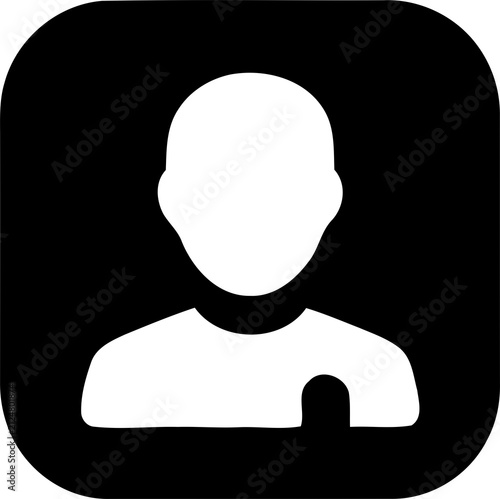 User Profile Account and Personal Identity Icon Vector Illustration