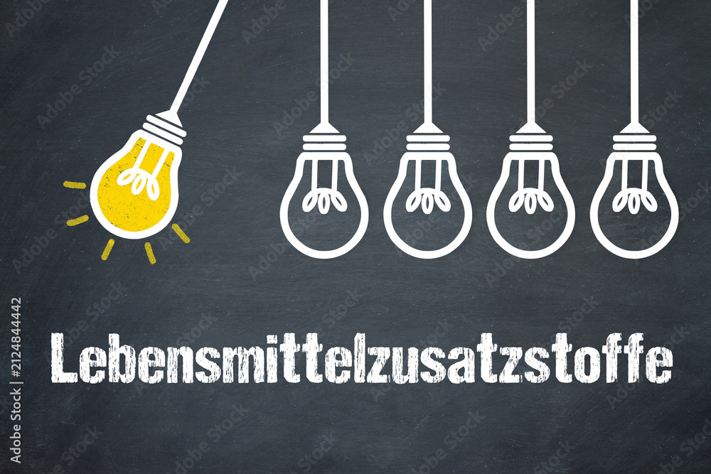 Fototapeta premium Lebensmittelzusatzstoffe
