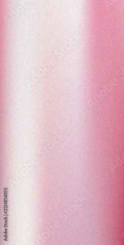 Soft pink gradient background, with a fine, grainy texture and, a bright vertical, light beam effect, for artistic projects