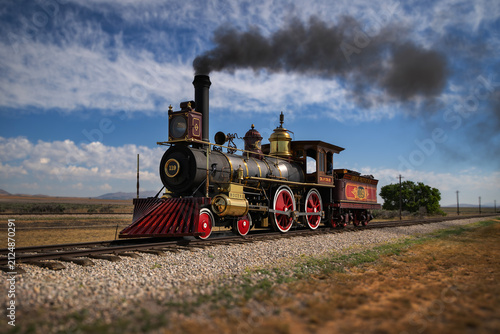 Foto Steam engine 119 replica