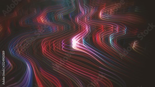 Abstract Swirling lines Network Background
Abstract background with flowing and swirling computer electronics strings and lines