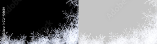 Fotografía Crystal Ice Texture PNG with Realistic Hanging Icicles, Transparent Isolated Background for Winter Holiday Banner and Creative Graphic Design