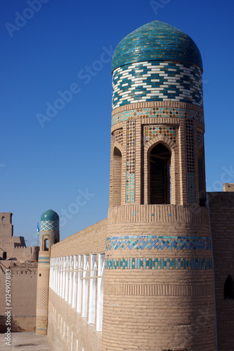 Remparts de la ville de Ville de Khiva, Ouzbékistan 