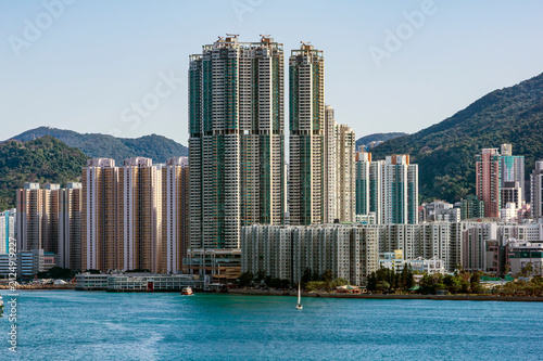 Photography City views of Hong Kong, a metropolis and special administrative region on the s