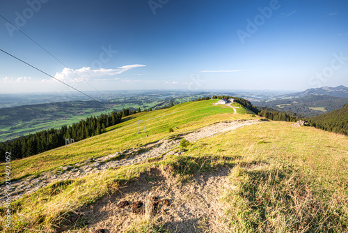 Germany, Bavaria, Allgaeu, Gruenten mountain, Peak of 
