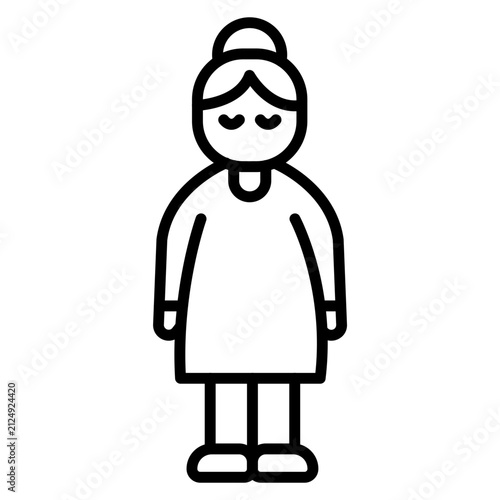 Obraz na płótnie Grandma Icon