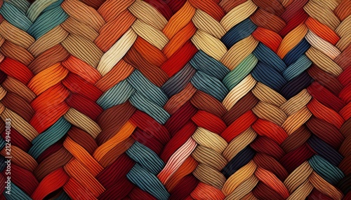 intricate herringbone textile continuous design geometric woven