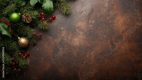 Christmas Greenery with Orn...
