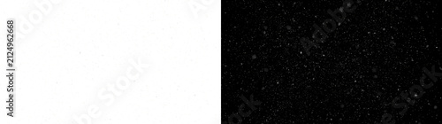 Dust particle texture with scattered white specks and soft bokeh dots creating an atmospheric grain effect for design projects in PNG, Transparent and Black Background Versions