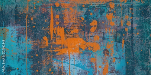 Abstract Colorful Texture w...