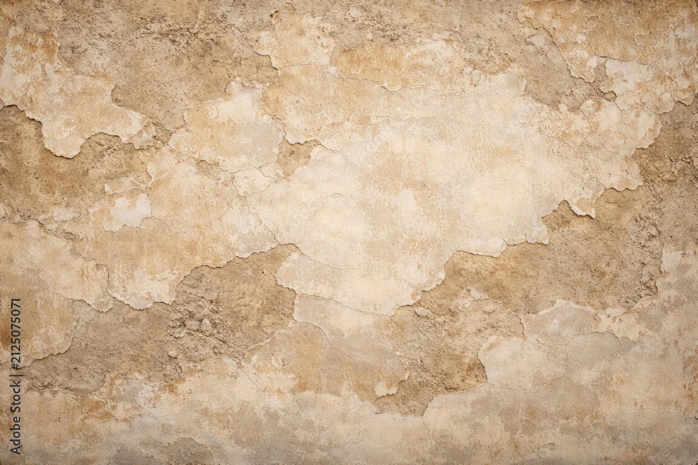 Fototapeta premium Textured Beige Wall Surface with Subtle Patterns and Earthy Tones