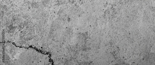Concrete Wall Texture with Cracks in Monochrome tones