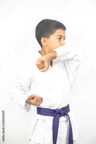 Pre Teen Karate Boy