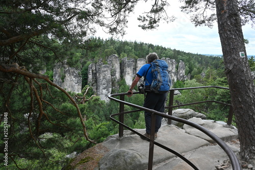 Aussichtspunkt an den Prachauer Felsen