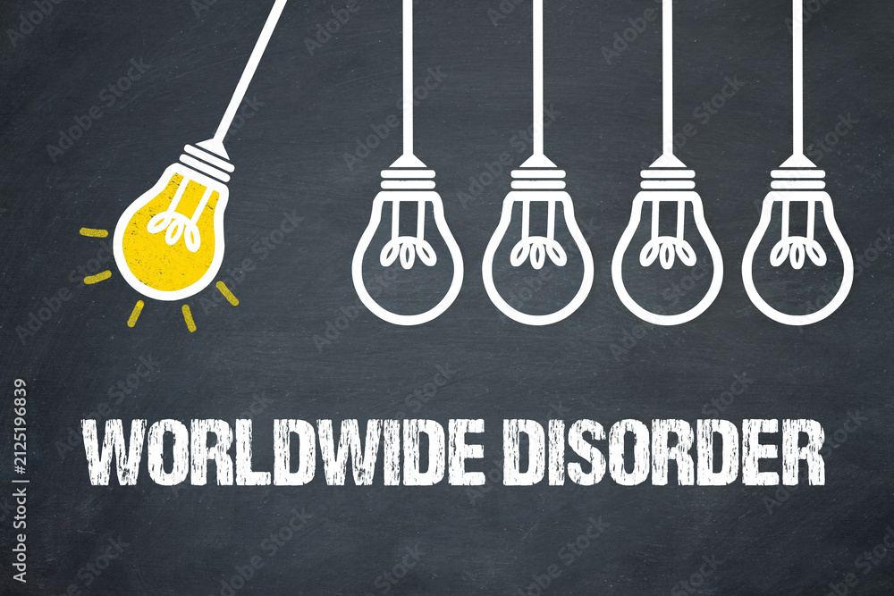 Fototapeta premium Worlwide Disorder