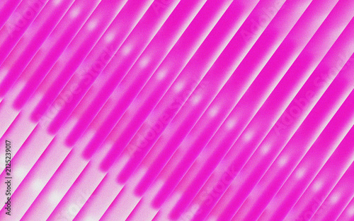 Bright magenta pink diagonal stripes with luminous highlights forming an alluring modern abstract design