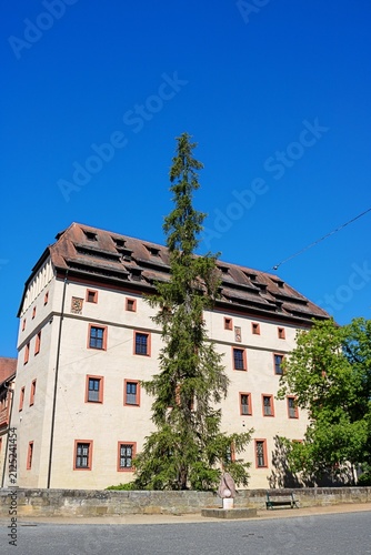 forchheim, deutschland - burg forchheim mit textfreiraum