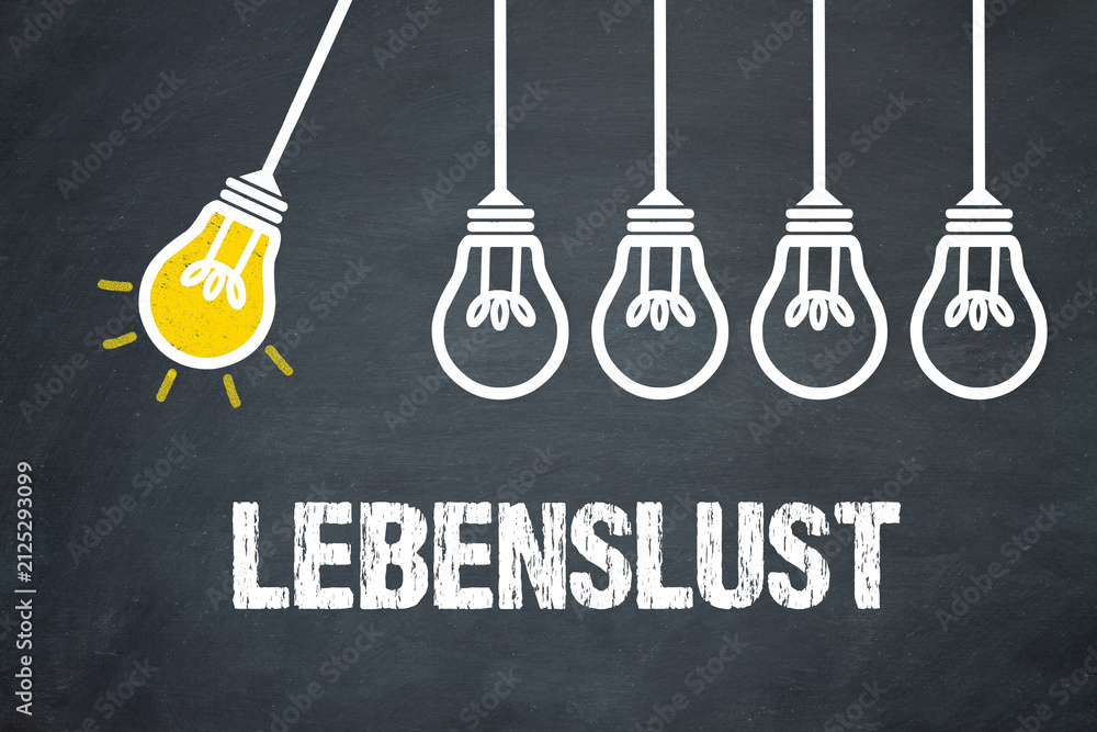 Fototapeta premium Lebenslust