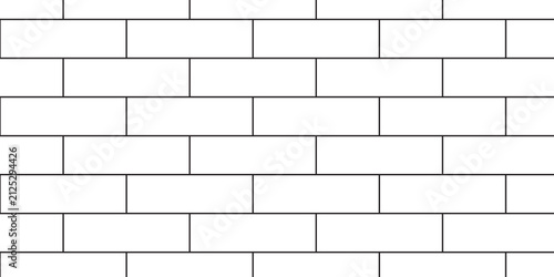 White brick background texture. White brick pattern and white background wall brick.	