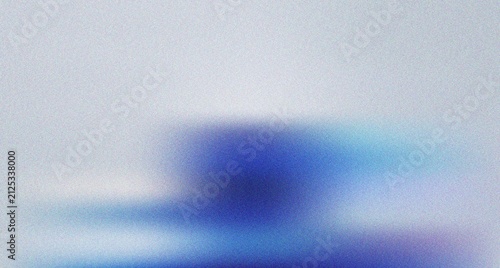 Obraz na plátne Atmospheric deep blue and cyan gradient with a compelling blur effect and a fine