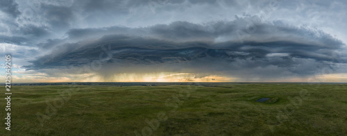 Canvas Print Approaching storm