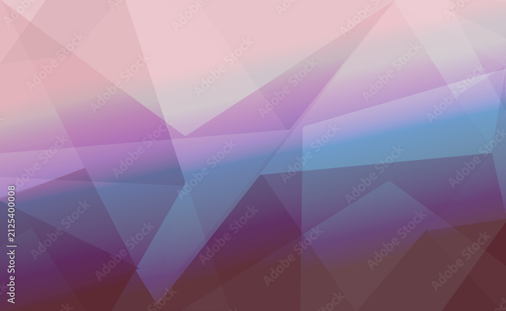 Obraz premium Modern Abstract Geometric Polygon Background with Gradient Low Poly Crystal Shapes for Technology Corporate Presentation Banner Wallpaper