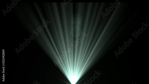 optical lens flares light moving in the sun light . Optical lens flare effect. 4k stock video 