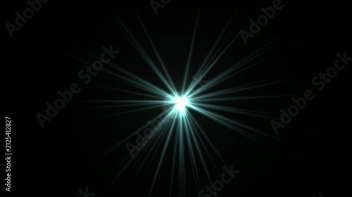 optical lens flares light moving in the sun light . Optical lens flare effect. 4k stock video 