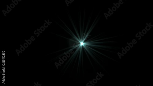 optical lens flares light moving in the sun light . Optical lens flare effect. 4k stock video 