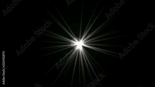 optical lens flares light moving in the sun light . Optical lens flare effect. 4k stock video 