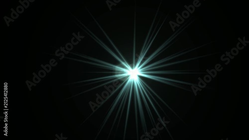 optical lens flares light moving in the sun light . Optical lens flare effect. 4k stock video 