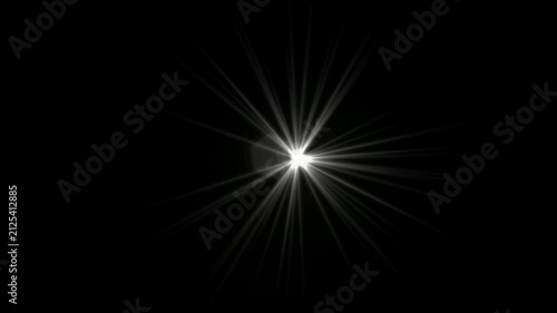 optical lens flares light moving in the sun light . Optical lens flare effect. 4k stock video 