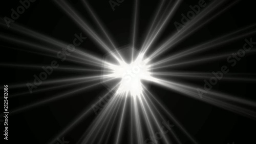 optical lens flares light moving in the sun light . Optical lens flare effect. 4k stock video 