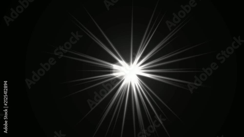 optical lens flares light moving in the sun light . Optical lens flare effect. 4k stock video 