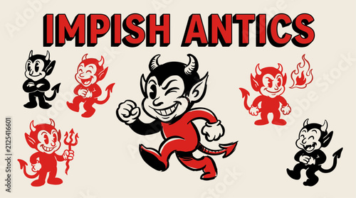 Photography Impish antics vintage cartoon character