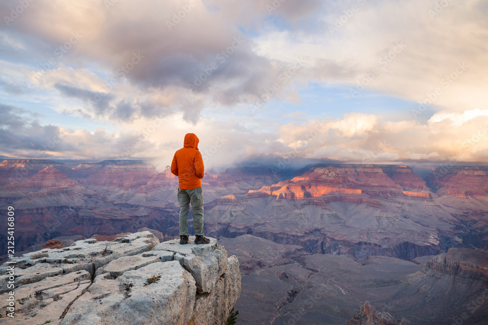 Obraz premium Hike in Grand Canyon