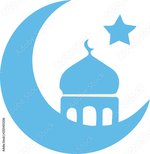 vector illustration of mosque