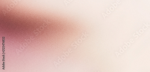 Obraz na plátně Beige bronze pink grainy gradient background pastel noise texture poster backdro