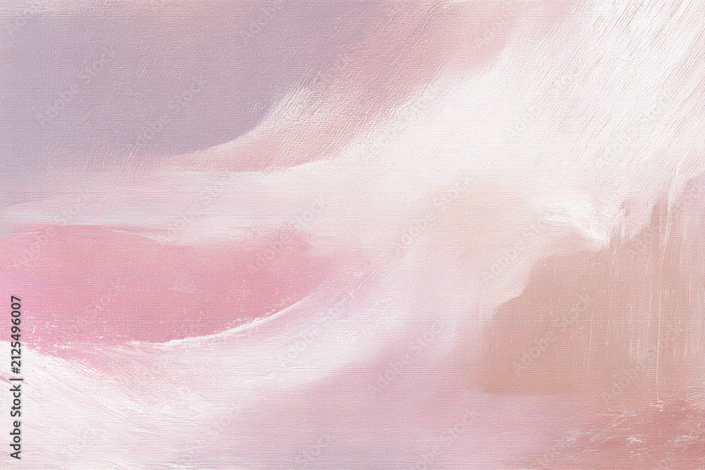 Fototapeta premium Abstract pastel oil paint background with soft brushstrokes and artistic texture