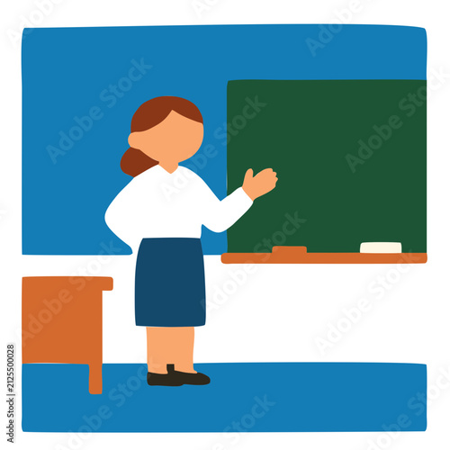 professora, educação, escola