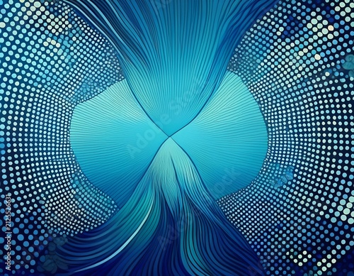 abstract blue background with dots