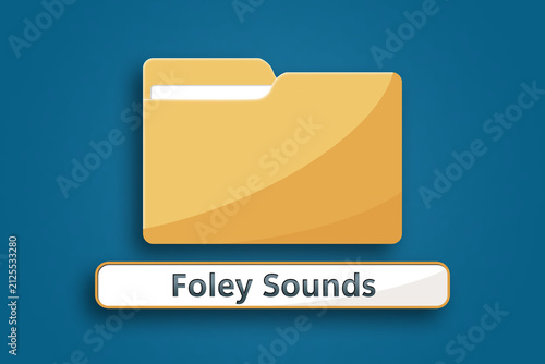 Konstfotografi Computer Folder - Foley Sounds - Creative & Design