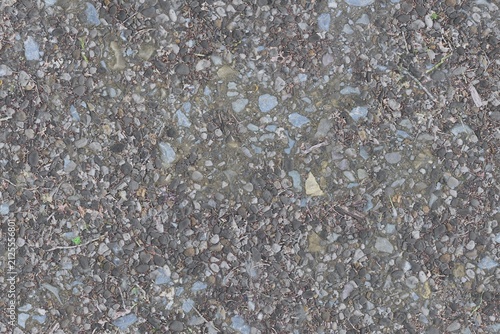Принти на полотні Mixed River Pebble Gravel Ground Surface Texture
