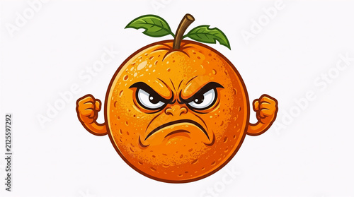 orange cartoon