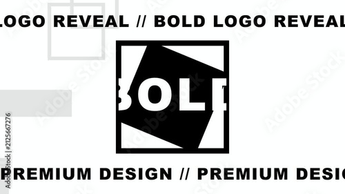 Premium Bold Kinetic Typography Promo Title