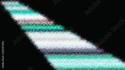 Digital Pixel Glitch Damage Screen Distortion