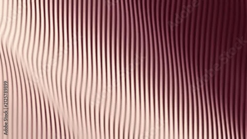 Abstract maroon and rose gold wavy vertical lines background for modern luxury design templates
