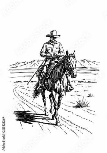 Dusty Horizon's Silent Ride