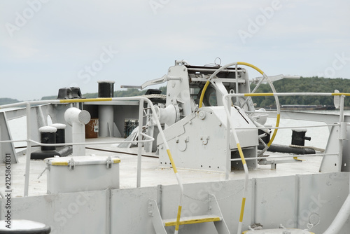 River Vessel Bow Deck Winch Machinery